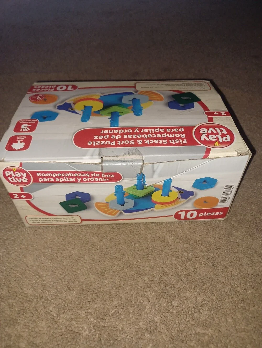 Fish Stack & Sort Puzzle - Multicolor